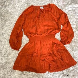 Red dress boutique cheetah print dress